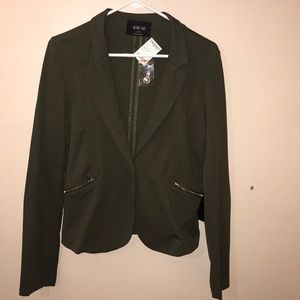 Dark green blazer